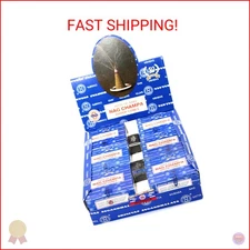 Shrinivas Sugandhalaya Satya Sai Baba Nag Champa Incense Dhoop Cones, 144 Cones