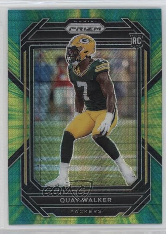 2022 Panini Prizm Rookies Hyper Prizm /175 Quay Walker #373 Rookie RC