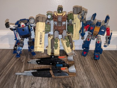 Transformer Generations Lot - Dropshot, Darkmount, Turbo Tracks, Tread Bolt! 