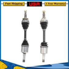 Front Driver Passenger CV Axle Joint Half Shaft For 2016 Chevy Malibu 2.0L Turbo