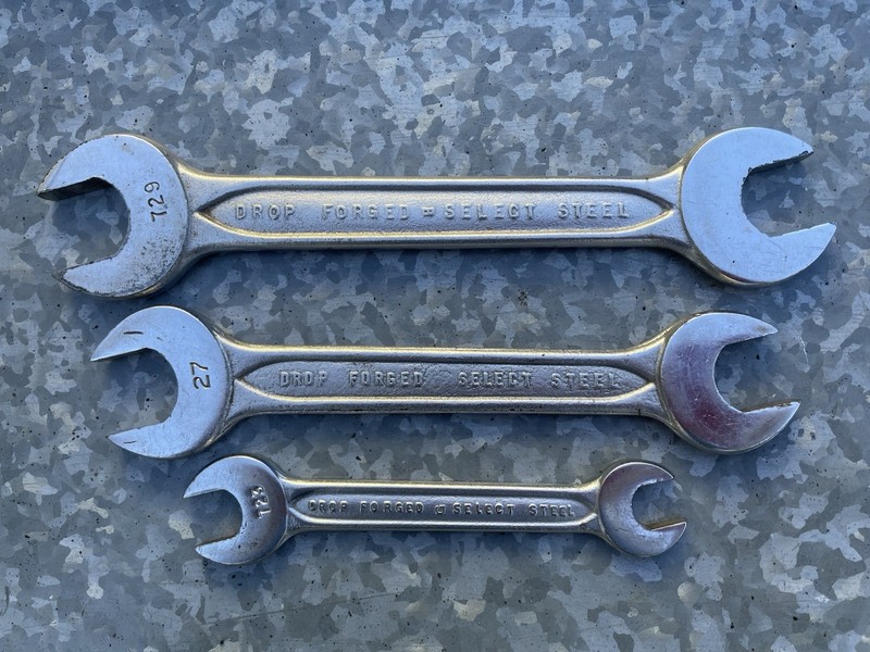 Drop Forged Select Steel Wrenches (3)