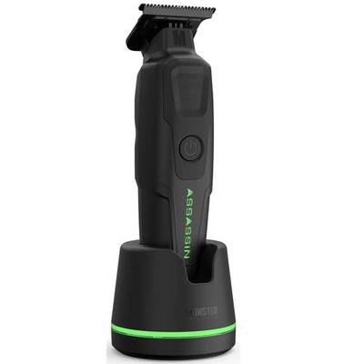 Monster Assassin Trimmer   DLC Zero-Gap T-Blade, Cordless Precision Barber Tool