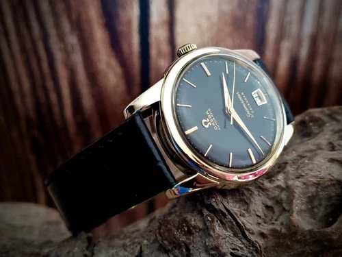 Superb 1954 Vintage Omega Seamaster Calendar Automatic 2757, Serviced & Warranty