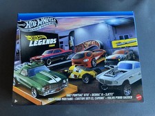 Hot Wheels Silver Series Legends 2025 Tour 6 Car Set GTO Mustang Gasser
