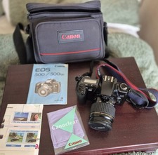 Canon EOS 500N Film Camera  with Canon inc lens EF 28-80mm 1:3.5-5.6 ll 