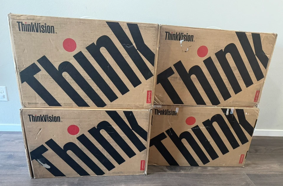 Lenovo ThinkVision P27h-28 27-Inch WQHD WLED LCD Computer Monitor Raven Black - Image 2 of 4