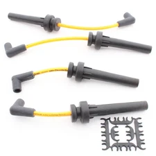 ACCEL 7961Y 300+ Yellow Thundersport Ferro-Spiral 8MM Spark Plug Ignition Wires