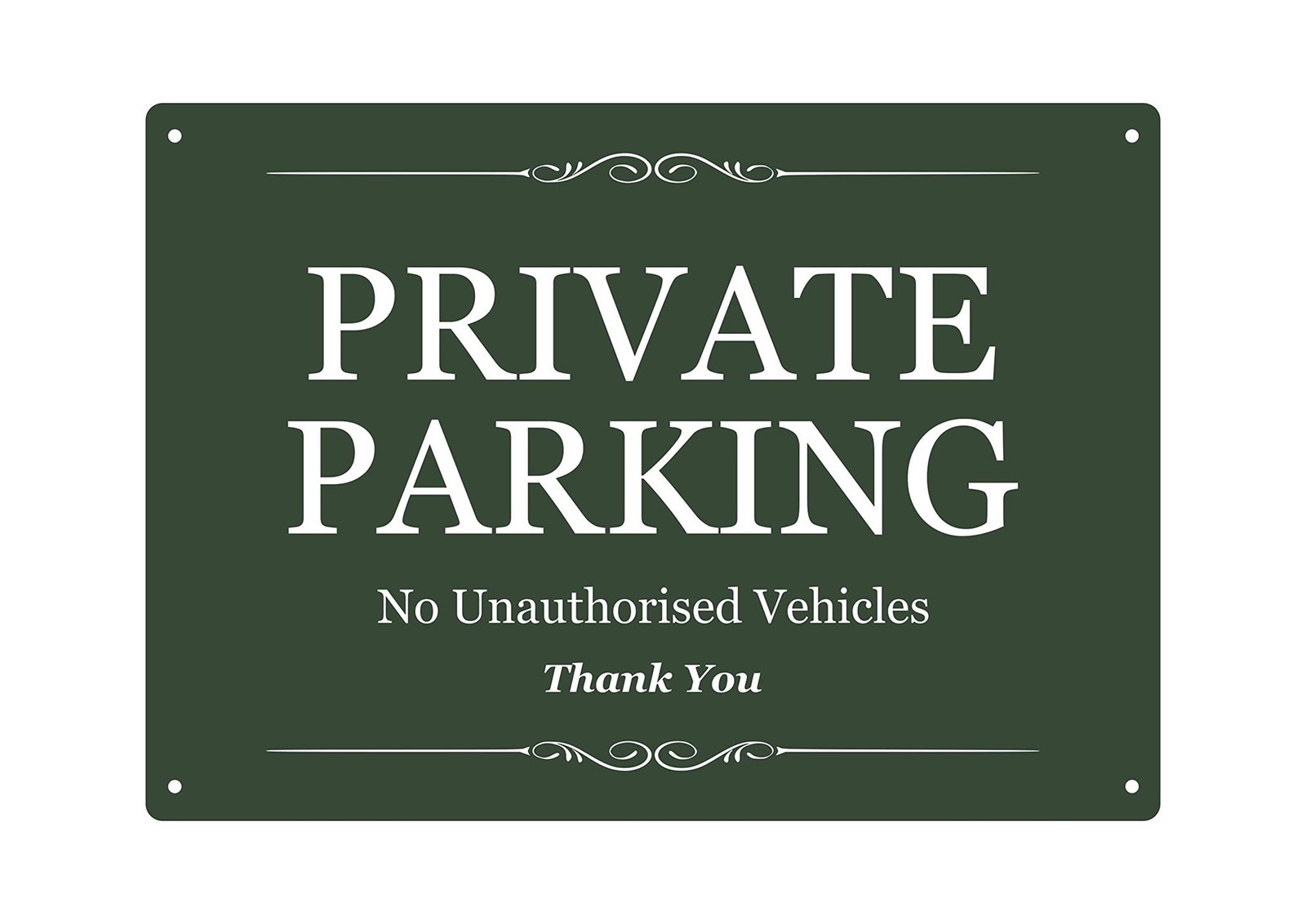 Private Parking - No Unauthorised Vehicles, Residential Parking Parking Parking