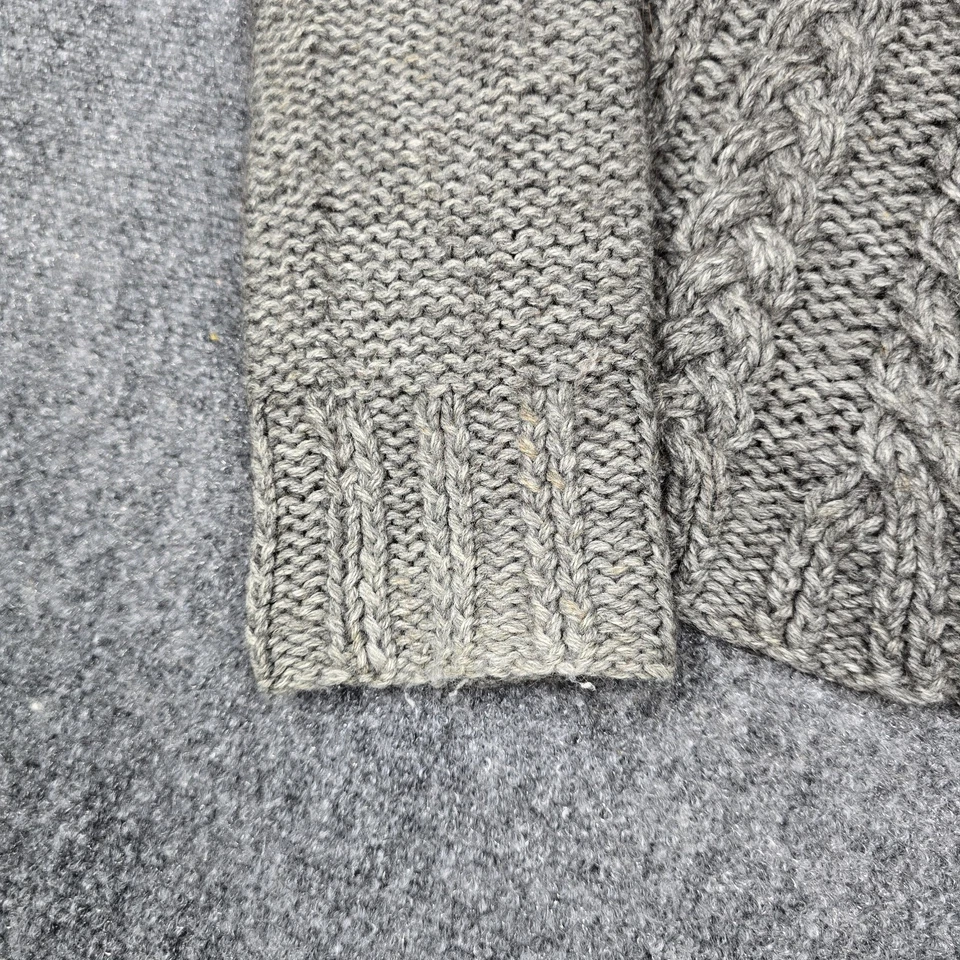 Suéter Deportivo Polo De Colección Para Mujer Grande Ralph Lauren Deportista Lana Alpaca Cremallera Foto 3 de 4