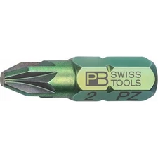 PB Swiss PB C6.192/2 Precision Bit, Design for Pozidriv screws, PZ2