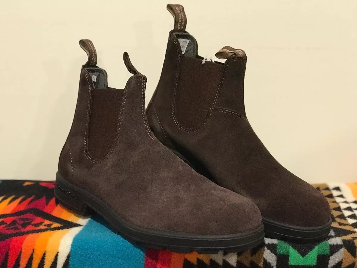 Blundstone suede top boots australia