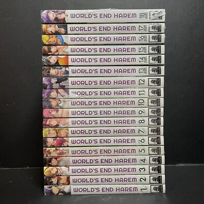World’s End Harem Manga Volumes 1-18 Brand New English Authentic Seven Seas