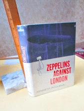 ZEPPELINS AGAINST LONDON,1961,Kenneth POOLMAN,1st American ED, DJ