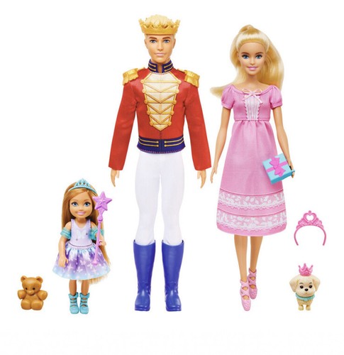 Barbie in The Nutcracker Gift Set Barbie Doll Ken Chelsea & Puppy Ballet - Picture 6 of 22