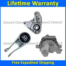 K4558 Motor & Transmission Mount Set 3x For 2019-2025 Cadillac XT4 2.0L FWD AUTO