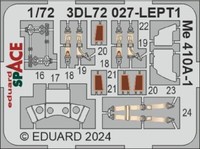 MW22 Eduard 3DL72027 Me 410A-1 Space 1/72 3D Decal For Airfix