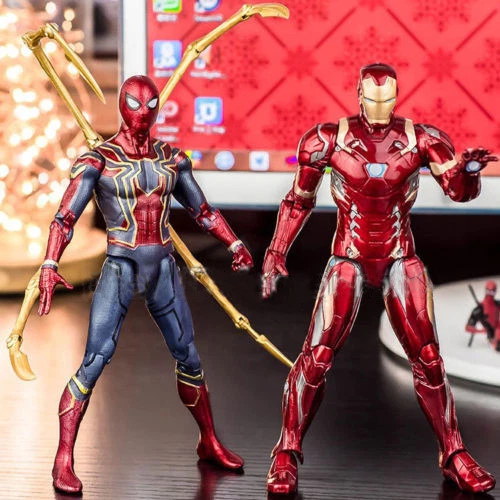 Jouet figurine de superhéros Iron Spider Marvel Avengers de 15 cm 