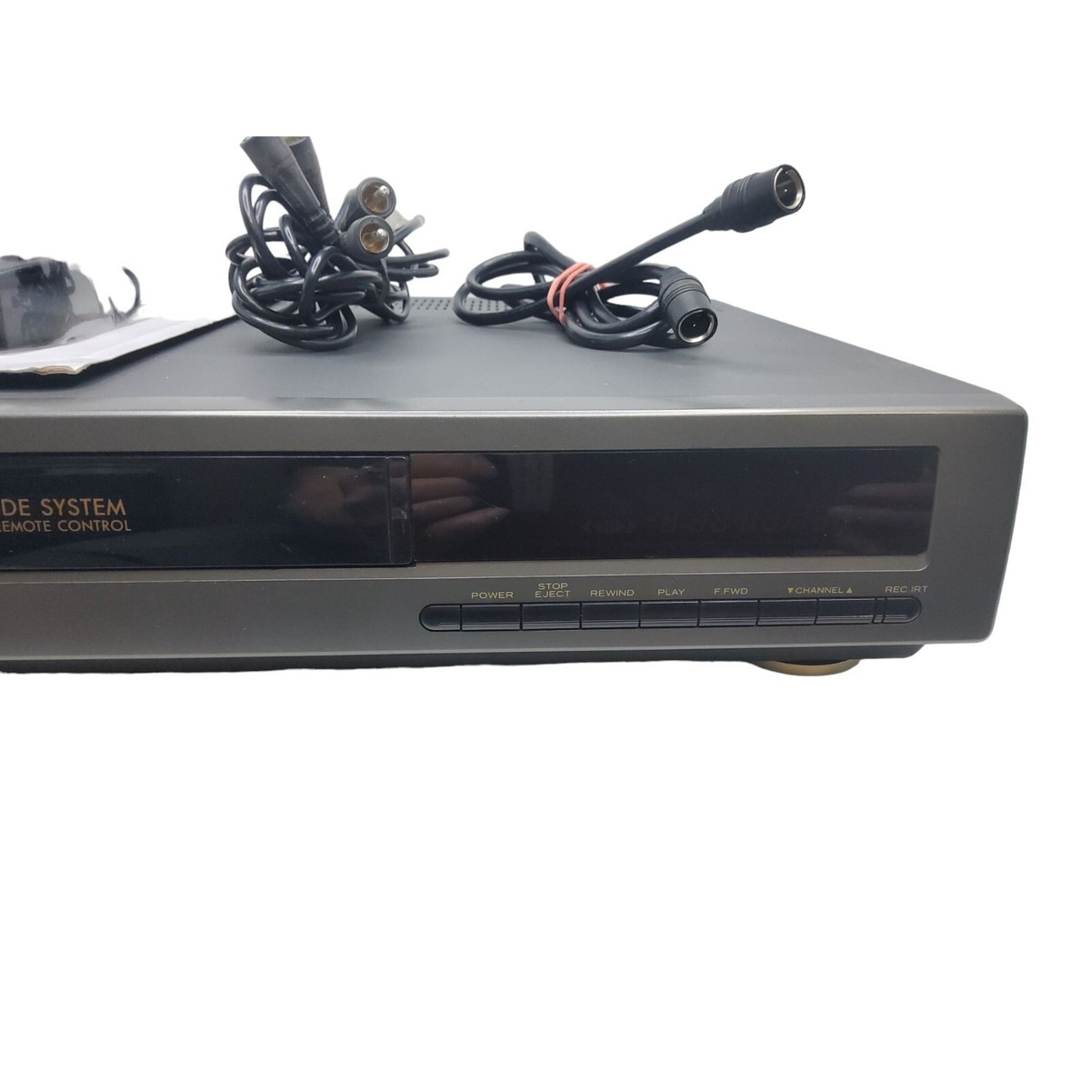 vintage hitachi easy glide system digital auto tracking vcr/vhs