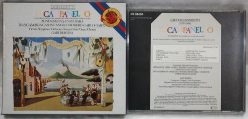 GAETANO DONIZETTI - IL CAMPANELLO - Gary Bertini+ - COFANETTO 1 CD n.0373
