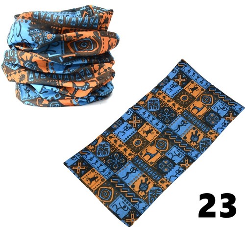 Women Men Face Cover Neck Gaiter Warmer Mask Snood Balaclava Bandana Tube Scarf - Picture 36 of 81