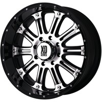 17x9 Machined Black Xd Xd795 Wheels 8x170 -12 Lifted Ford F-250 F350 Excursion on sale 17x9 Machined Black Xd Xd795 Wheels 8x170 -12 Lifted Ford F-250 F350 Excursion on sale