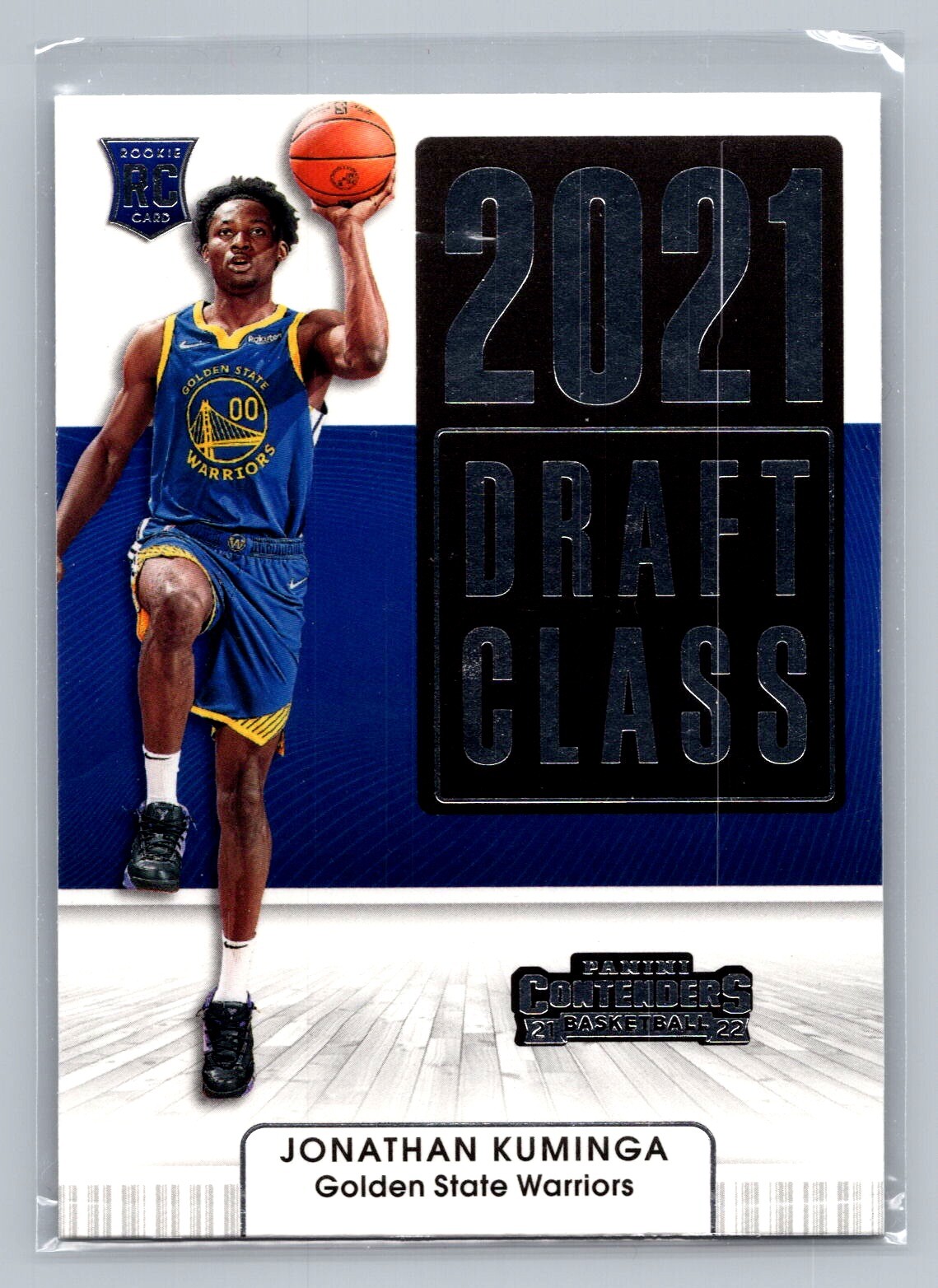 2021 Panini Contenders #7 Jonathan Kuminga 2021 Draft Class Warriors