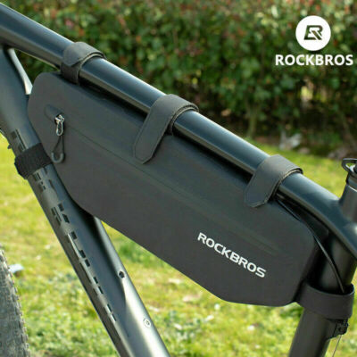New RockBros Waterproof Bicycle Triangle Bag Large Capacity 3L Riding Black Bag