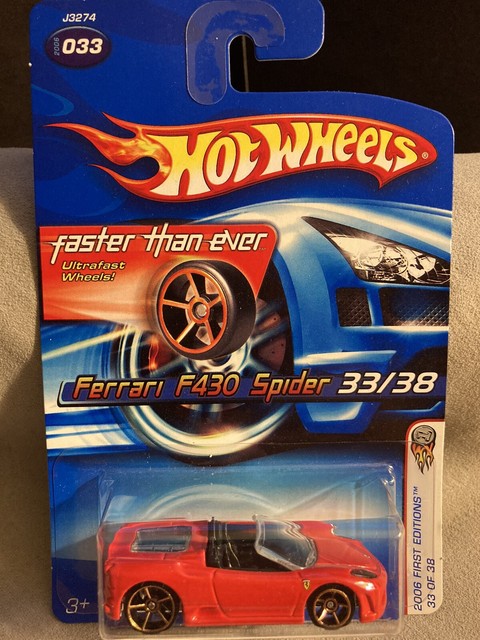 hot wheels ferrari f430 spider