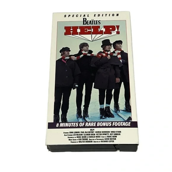 「THE BEATLES LIVE BEST」VHS The Beatles Live VHS Classic Rock SVS Video 45 Ready Steady