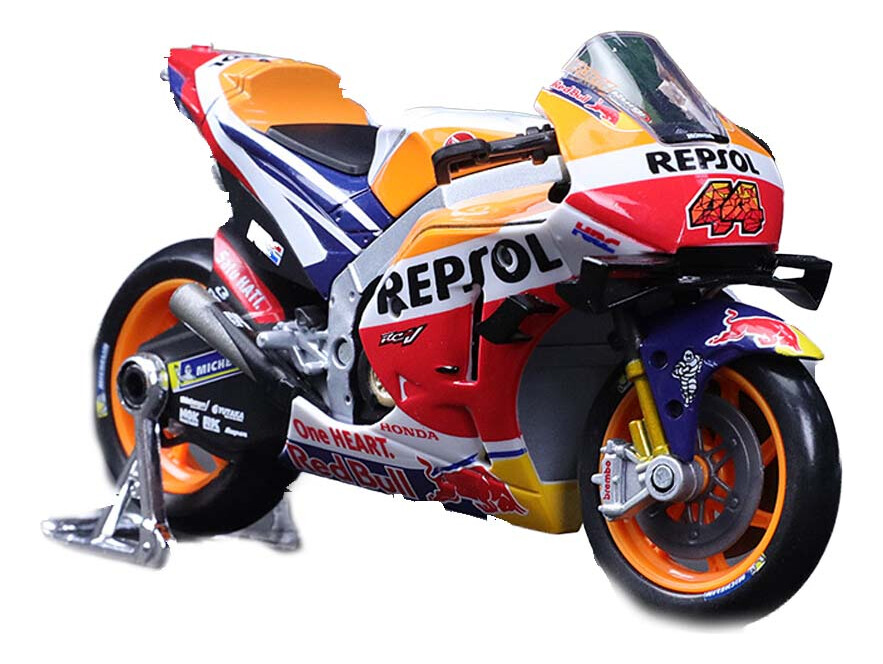 Collectible ornaments 1:18 scale realistic motorcycle model