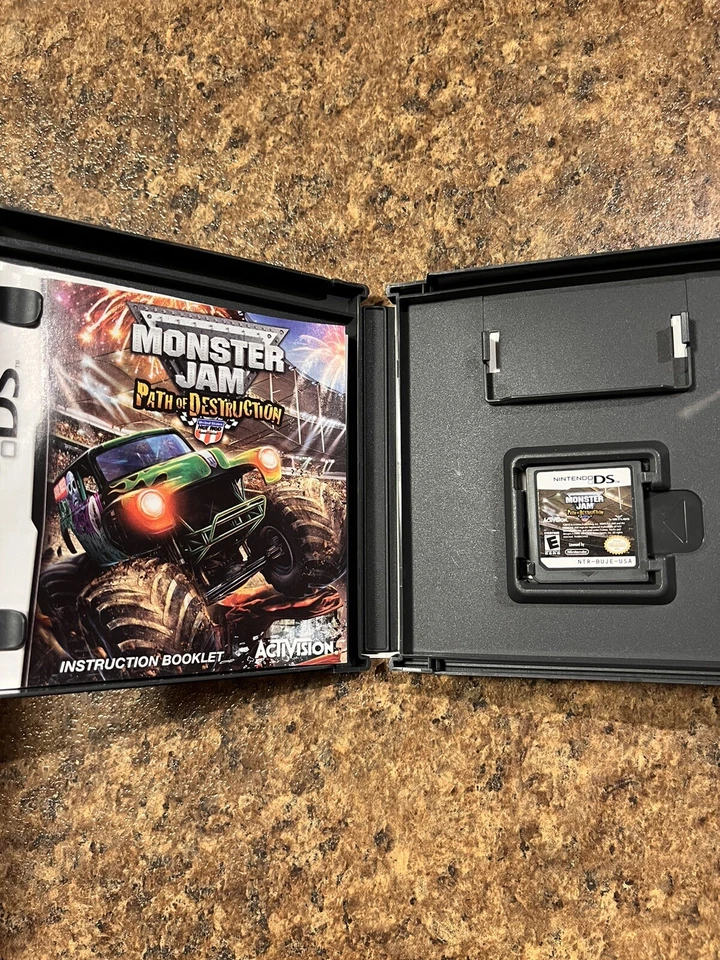 Monster Jam: Path of Destruction (Nintendo DS, 2010) - Image 3 of 4