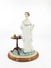 The Franklin Mint Jane Austen's Elinor Porcelain Figurine A1093/9500 10.5" tall