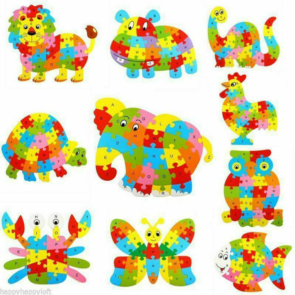 elephant alphabet puzzle