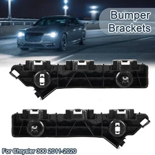 For CHRYSLER 300 2011-2020 Pair Front Driver and Passenger Side Bumper Brackets
