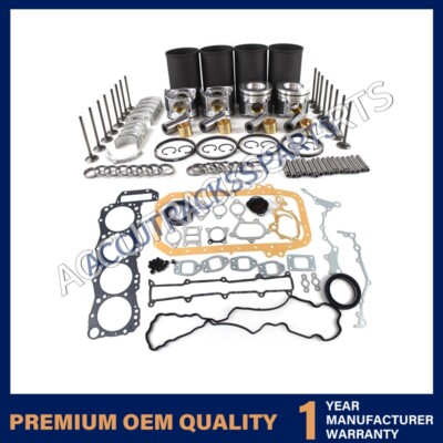 Overhaul Rebuild Kit for Hino J05E J05ET Engine Kobelco SK125W-3