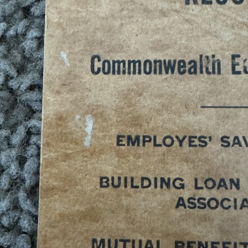 Vtg Commonwealth Edison Company Employee Payment Record Ticket Book HTF Rare 20s - Picture 12 of 13