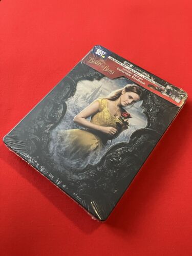 BeauTy And The BeasT (2017 film): 4K+blu-ray+d/c sTeeLBooK "MiNT" 🌹BRaND NeW🌹 - Picture 2 of 20