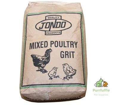 25KG JONDO MIXED POULTRY GRIT Oyster Shell Chicken Duck Soluble & Insoluble Grit