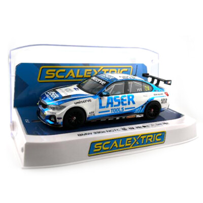 Scalextric C4526 BMW 330e NGTC - Laser Tools - Jake Hill 2023 1/32 Slot Car