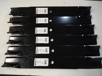 NEW 6 Pack Mower Blades for 60" Zero Turn Mowers 20-1/2 5/8 .250" 633483 Hi Lift - Image 1 of 4