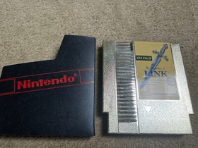 NES Legend of Zelda and Adventures of Link Nintendo Video Games Combination!