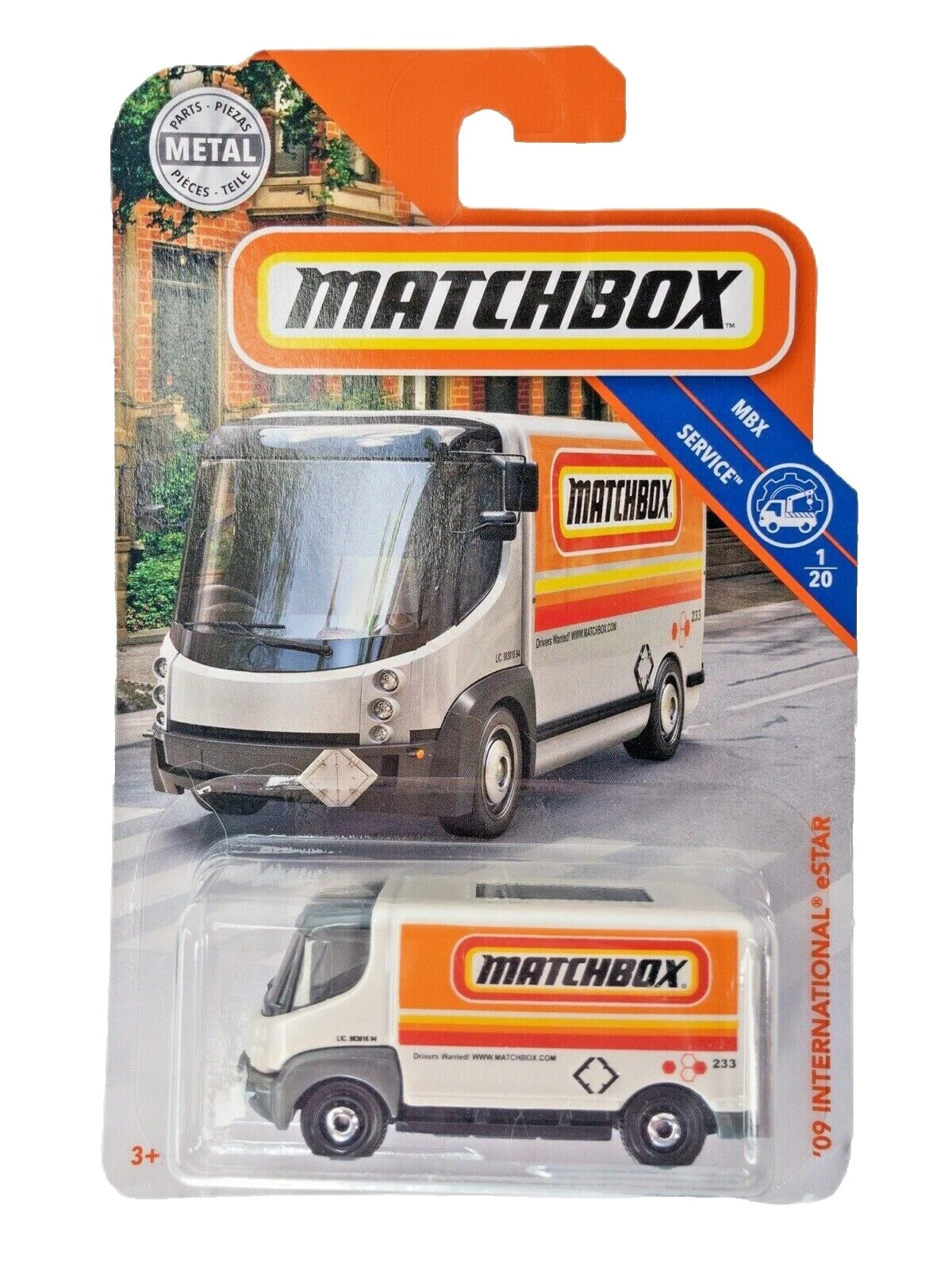 Matchbox 1:64 escala Diecast y de Juguete camiones de reparto