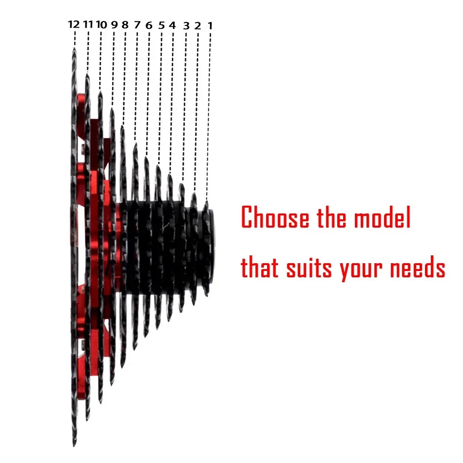 MTB Bike Freewheel 8/9/10/11/12Speed 40/42/46/50/50T Bike Sprocket for Cassette - Image 4 of 4