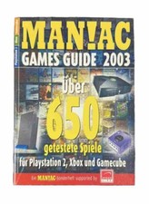 Man!ac Games Guide 2003 Maniac Sonderheft PS2 Gamecube Xbox