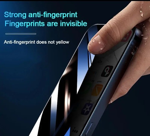 3X iPhone 16 Pro Max Privacy Full Coverage Screen Protector - Zdjęcie 4 z 5