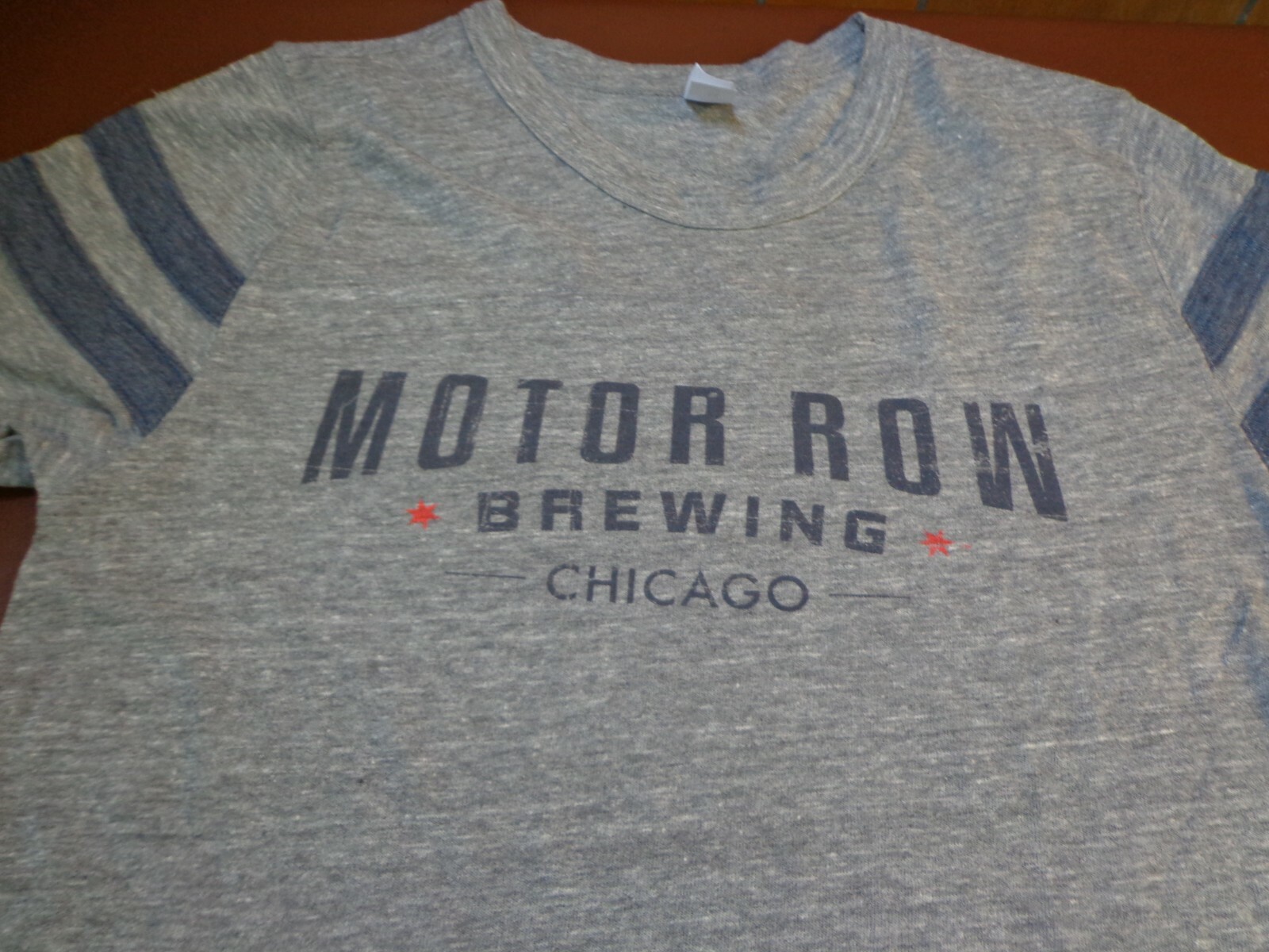 FILA Maglietta Motor Row Brewing birra artigianale stile Chicago Jersey Medium A4