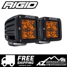 Rigid Industries D Series Pro Edition Spot Beam Led Light Pods - Amber Rigid Industries D Series Pro Edition Spot Beam Led Light Pods - Amber