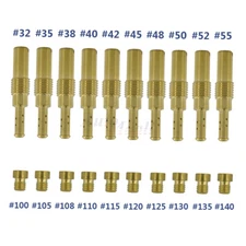 Carburetor Main Jet & Slow/Pilot Jet Kit Set for GY6 125cc 150cc Stage-6 Polini