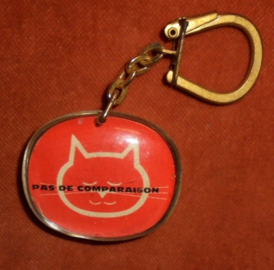 Pretty Big Head Matou Heat Charcoal Keychain - No Comparison