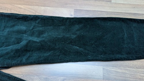 L'Agence Margot Skinny Velvet Pant Women's 29 Green High Rise Skinny USA Made (K - Picture 8 of 14